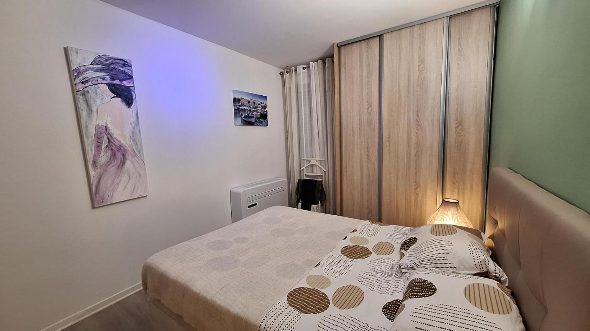 Charmant Appartement Residentiel Avec Terrasse, Jardin Privatif Et Piscine A Cannes Kültér fotó